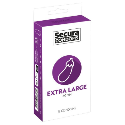 Secura Kondomy Secura Extra Large 12ks