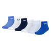 Nike 6 Pack Quarter Socks Nike Polar 4-5