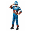 Avengers: Captain America Deluxe - vel. L - Rubie's Avengers: Captain America Deluxe
