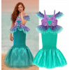 Kostým pre dievča - Kostým kostýmové šaty morská panna Arielka 134/140 (Kostým kostýmové šaty morská panna Arielka 134/140)