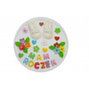 Id_1563 ROČEK KRST DEKORÁCIE TORTA OZDOBY GIRL BUCIKI NARODENINY BABY BOY