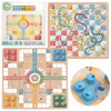Woopie Let's Go Green WOOPIE GREEN Logická stolová hra 2v1 Ludo Chinese + Snakes and Ladders
