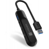 USB Hub CONNECT IT CHU-4000-BK USB-A húb, black (CHU-4000-BK)