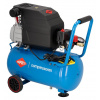 AIRPRESS – Kompresor HL 260-25 8 bar 2 PS/1,5 kW 206 l/min 24 l – vzduchový kompresor na kolieskach – vzduchový kompresor s objemom 24 litrov pre domácich používateľov, dielne a kutilov.