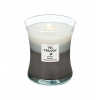 WoodWick Warm Woods vonná svíčka s dřevěným knotem 275 g