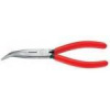 Knipex Kliešte 160 mm pologuľaté vyhnuté s bočným cvikom 25 21 160