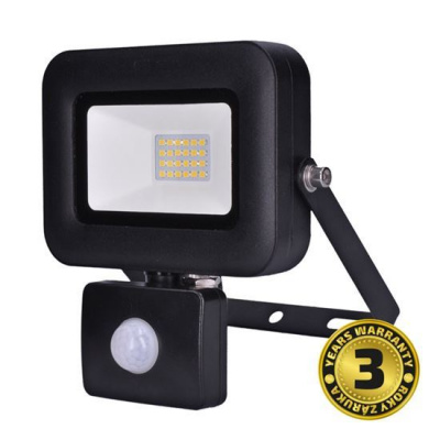 Solight LED reflektor PRO so senzorom, 20W, 1840lm, 5000K, IP44