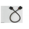 AKASA - 4-pin molex - 30 cm prodlužovací kabel