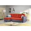 Signal Rozkladacia rohová sedacia súprava 102 AIDEN Ľavá Sivá+oranžová