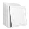 SucceBuy Polystyrénové stropné dosky 96ks 50,3x50,3CM Biele Vodoodolné