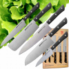 SAMURA SADA 5 NOŽOV NÔŽ ŠÉFKUCHÁRA SANTOKU NAKIRI LÚPANIE HARAKIRI SHR-0250B