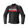 Bunda SMX AIR, ALPINESTARS (čierna/červená fluo) 2026 XL
