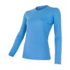 SENSOR MERINO ACTIVE dámské triko dl.rukáv modrá - S