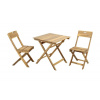 Rojaplast FILAX bistro set dřevěný 2205