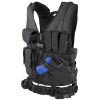 CONDOR OUTDOOR vesta taktická CROSSDRAW - ČIERNA veľ.XL-XXL