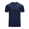 ACLIMA LightWool 140 Tee Oars M's Navy Blazer - M