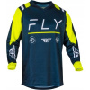 Mikina na bežecké lyžovanie, quad FLY F-16 fluo námornícka modrá HUSQVARNA 2XL