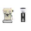Ascaso Dream ONE, Sweet Cream + ECM S-Automatik 64, anthracite