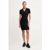 Šaty Guess PEONY čierna farba, mini, priliehavé, V5YK05 Z3OA0 V5YK05.Z3OA0 XS/S