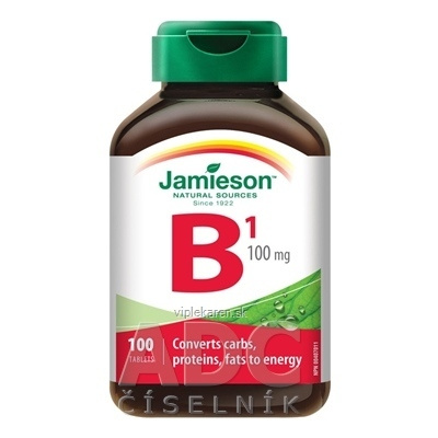 JAMIESON VITAMÍN B1 100 mg tbl 1x100 ks