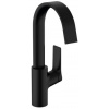 Hansgrohe VIVENIS 210 Umývadlová batéria bez výpuste, otočný výtok, Čierna mat 75032670 HG 75032670