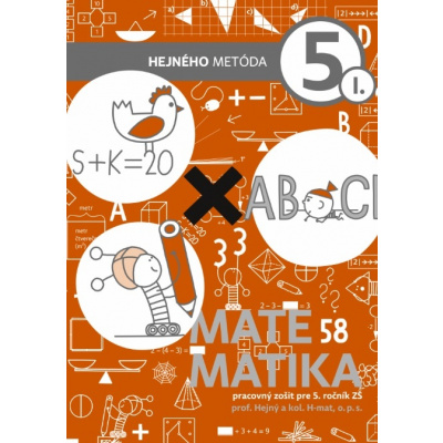 Matematika 5. ročník - pracovný zošit 1. diel (tehlová) (Hejný, kol. H-mat, o.p.s)