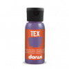 Darwi TEX Farba na textil 100050995 metalická fialová 50 ml