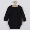 Body dlhý rukáv New Baby - čierne - 74 (6-9m)