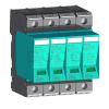 KIWA Prepäťová ochrana PO I 4z 280V/12,5kA, Typ 1+2+3, 4P, zmenšená verzia držiaku