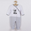 NEW BABY Dojčenský bavlnený overal New Baby Zebra exclusive - 74