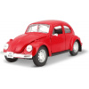 Maisto Volkswagen Beetle červená 1:24