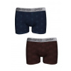 Pánske boxerky John Frank JF2BEF44 2pack M Podľa obrázku