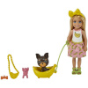 Mattel HGT11 Barbie bábika Chelsea so psíkom
