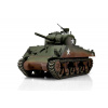TORRO TORRO tank PRO 1/16 RC M4A3 Sherman 75mm zelená kamufláž - BB Airsoft
