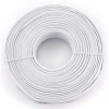 Gembird KABEL TELEFONNY RJ11 100m 4-drot biely