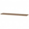 Autronic Polička nástenná 120 cm, MDF, 3D dekor dub sonoma, baleno v ochranej fólii P-002 SON1