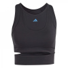 adidas Tailored HIIT HEAT.RDY Crop Training Tank Top Womens Black 12 (M)