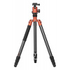 Statív Fotopro X-go Predator s guľovou hlavou FPH-62Q - oranžový FP2827