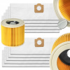 10 x VRECKÁ FILTER DO VYSÁVAČA KARCHER WD3 SE4001 WD2 PLUS KWD V-17 V-15 V12