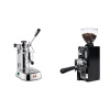 La Pavoni Professional Lusso + Eureka Mignon Libra 65 All Purpose, CR black