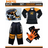 MPS ELITE brankársky florbalový set - ORANGE/Chrome XL