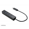 AKASA HUB USB Connect 4SX, 4x USB 3.0, externí AK-HB-08BK