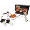 Žiarovky DRL denného svietenia + LED smerovka 2v1, základňa PY21W (Bau15s)