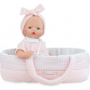 MARINA AND PAU Španielska bábika Pitus Baby 40 cm v nosiči pre bábätká