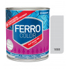 Ferro Color U2066 1003 sivá Pololesk - základná a vrchná farba na kov 0,75l