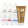 Sprchový gél Dove Hydrate 720 ml (Jemný sprchový gél Dove MIX Hydrate, Silky Velvet, Petal 3x720 ml + ZDARMA)