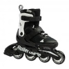 Kolieskové korčule Rollerblade MICROBLADE Black/White veľkosť EUR: 28-32