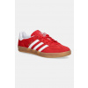 Detské semišové tenisky adidas Originals GAZELLE INDOOR JS3801 červená EUR 37 1/3
