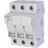 Poistkový odpojovač EFD 10 3-pólový 32A 690V pre CH10 gG/aM (ETI)