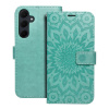 OEM Puzdro MEZZO Book pre SAMSUNG A35 5G mandala - zelené